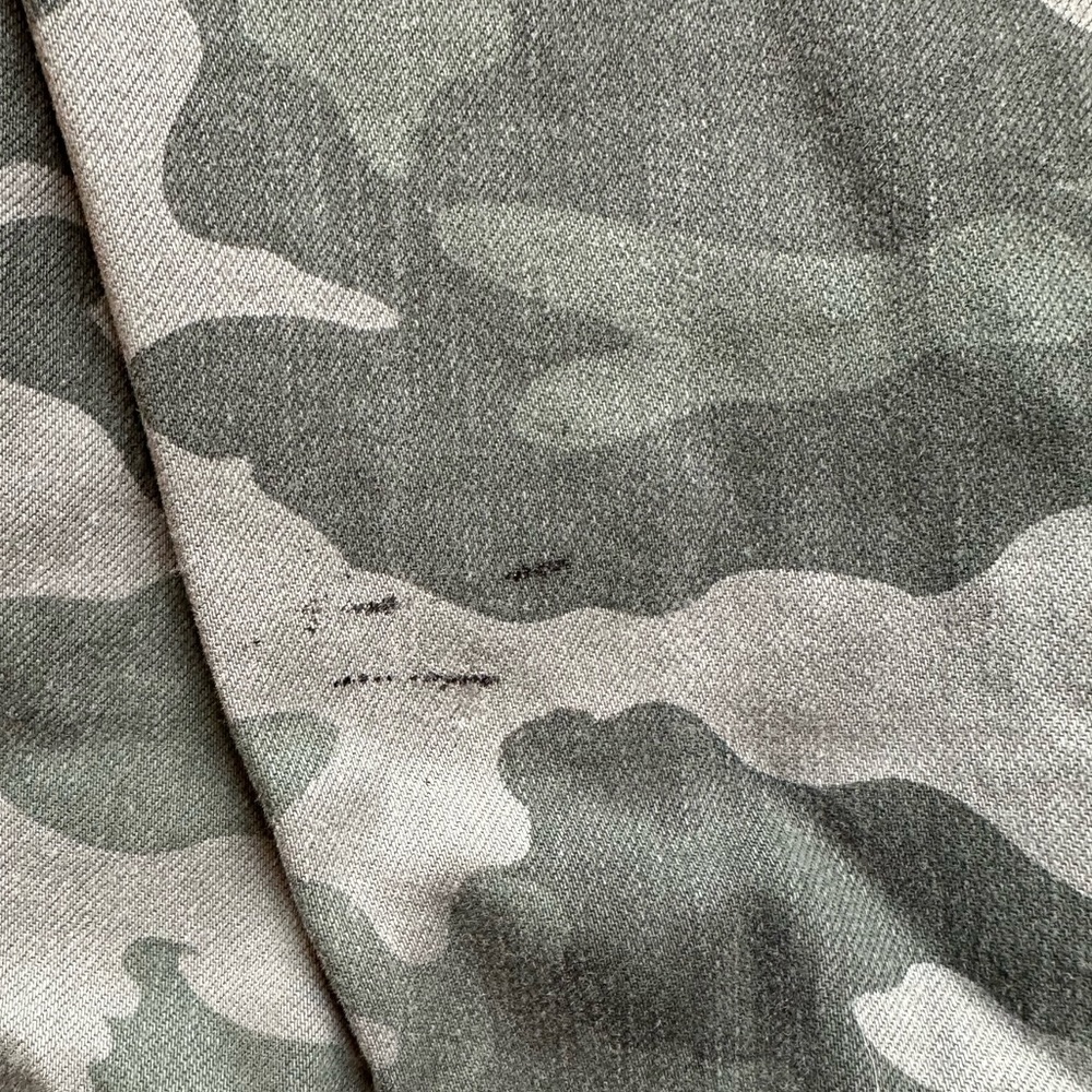 Stretch Denim Camo Overalls - Picture 5 of 6